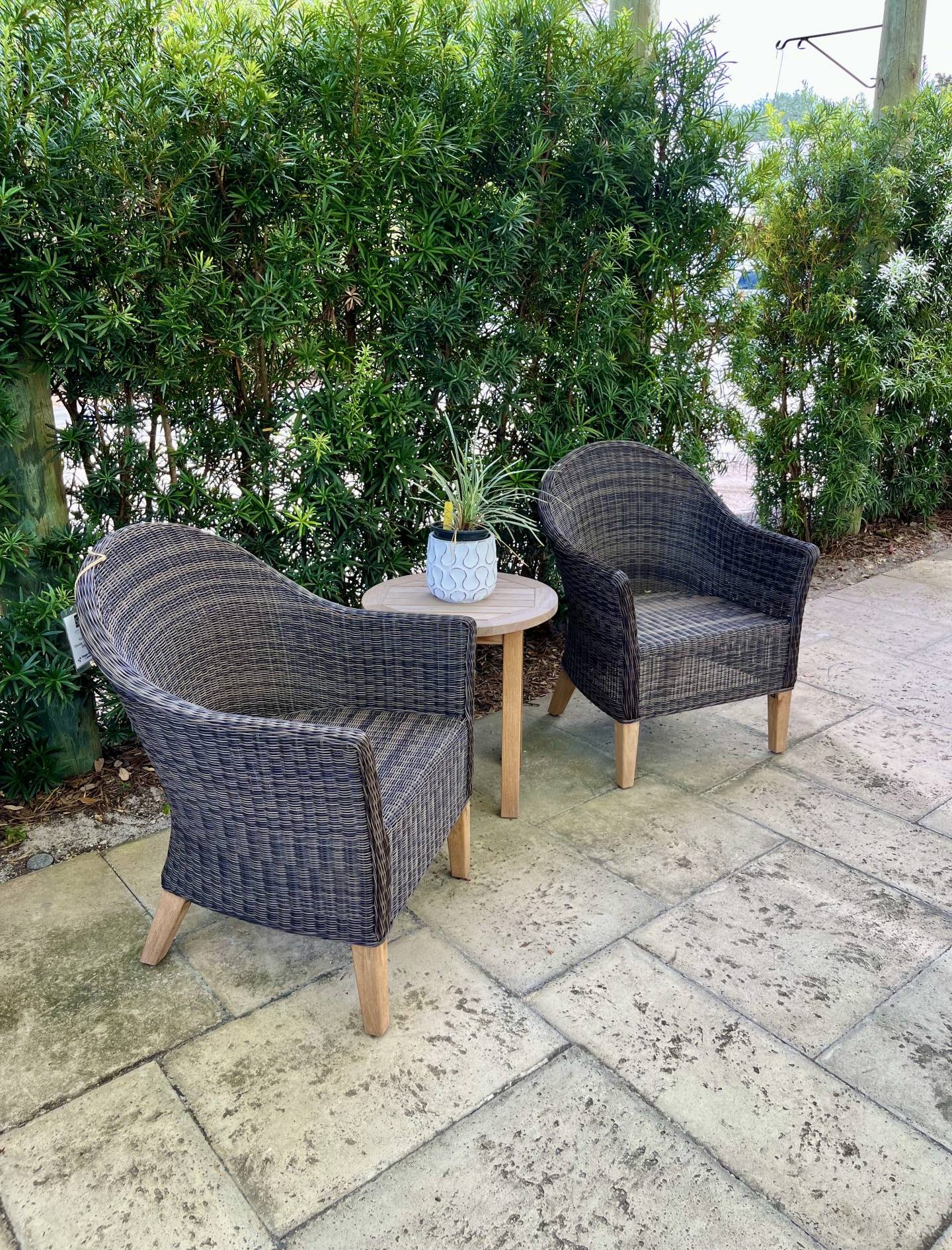 Outdoor Furniture at Clay30a Gardens