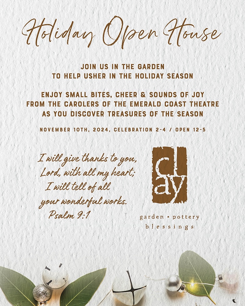 holiday open house 2024 flyer